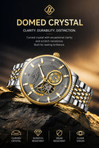 Louie Julen FLYER X1 — 42mm Automatic Skeleton Watch