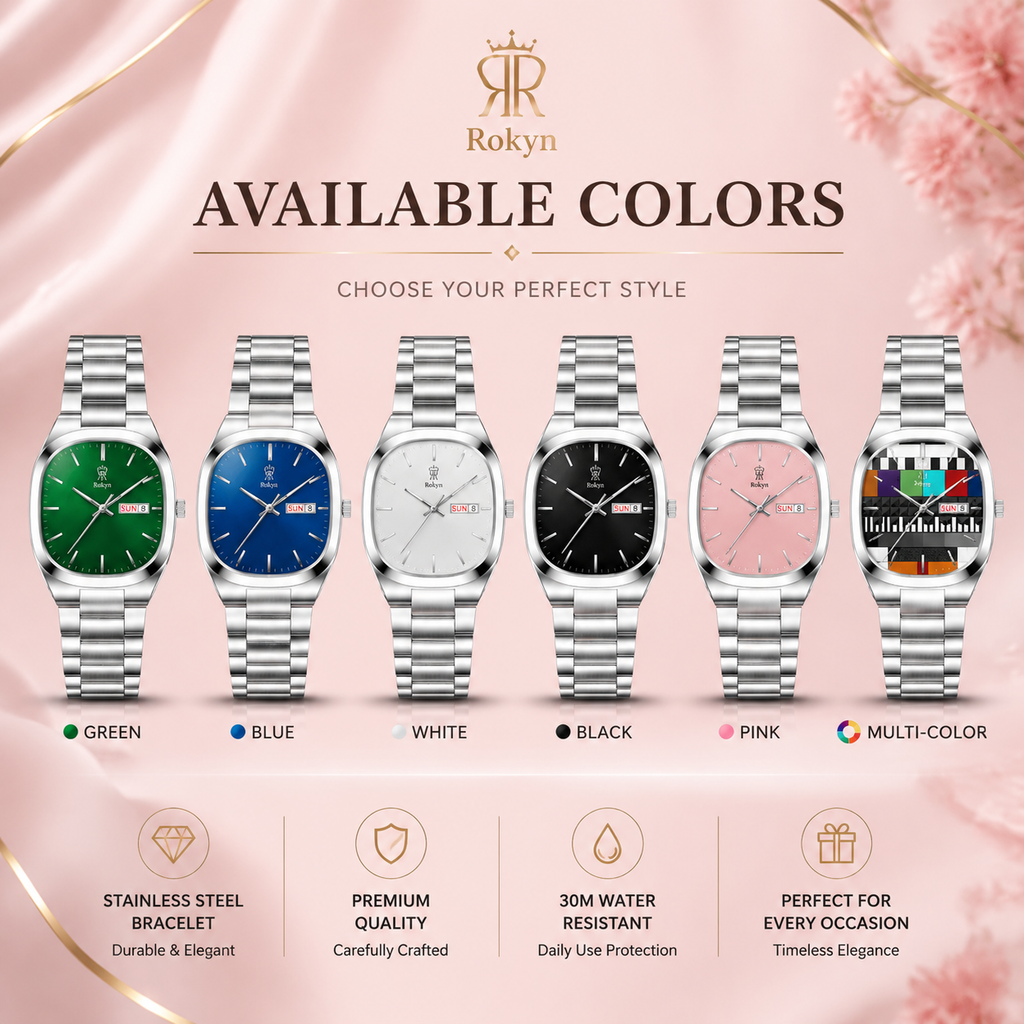 Square Women's Quartz Watch