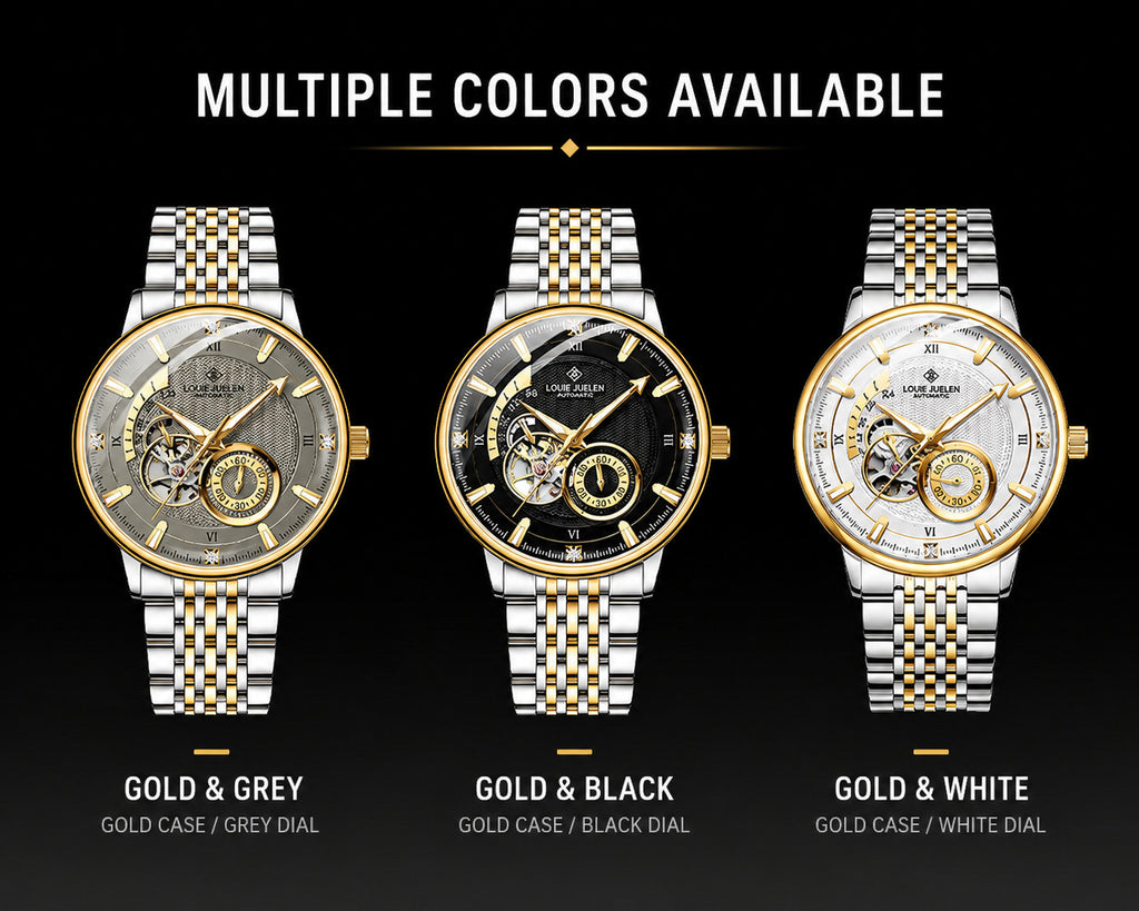 Louie Julen FLYER X1 — 42mm Automatic Skeleton Watch