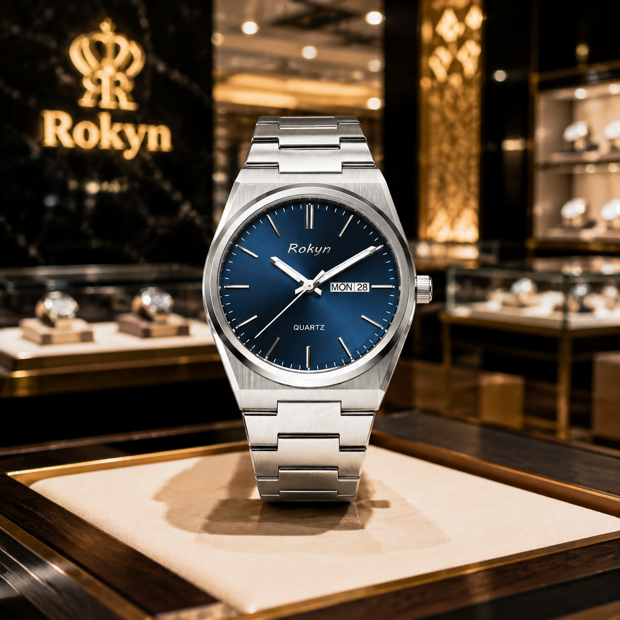 Classic Men's Steel Watch