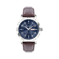 Men's Dual Calendar Leather Watch