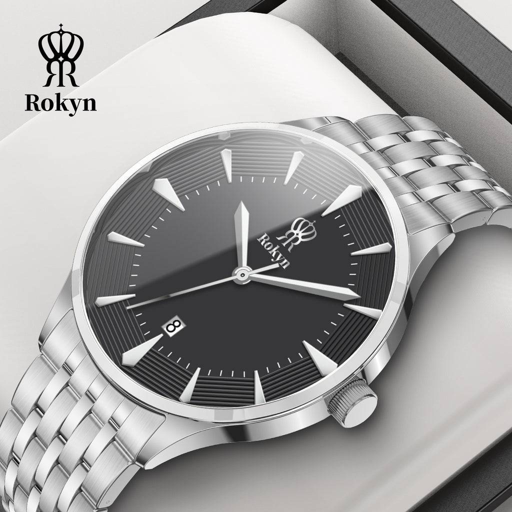 Rokyn Timeless Elegance Gold Men's Watch