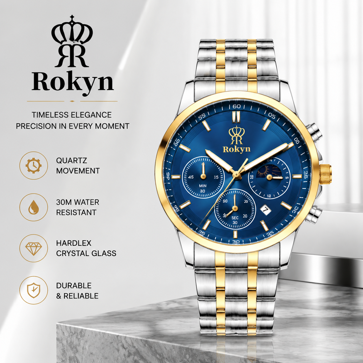 Rokyn Classic Men's Watch