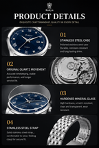 Rokyn Men's Business Quartz Watch