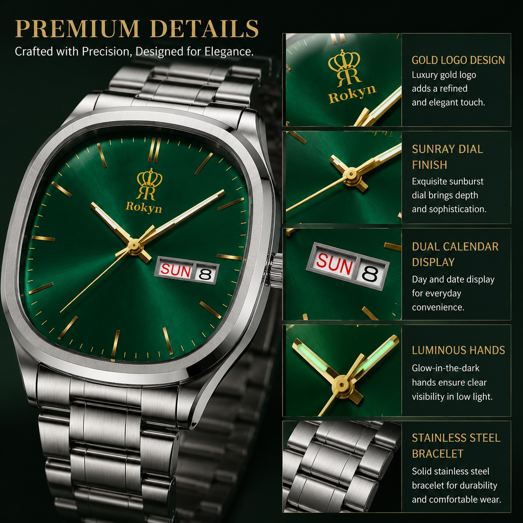 Square Women's Quartz Watch