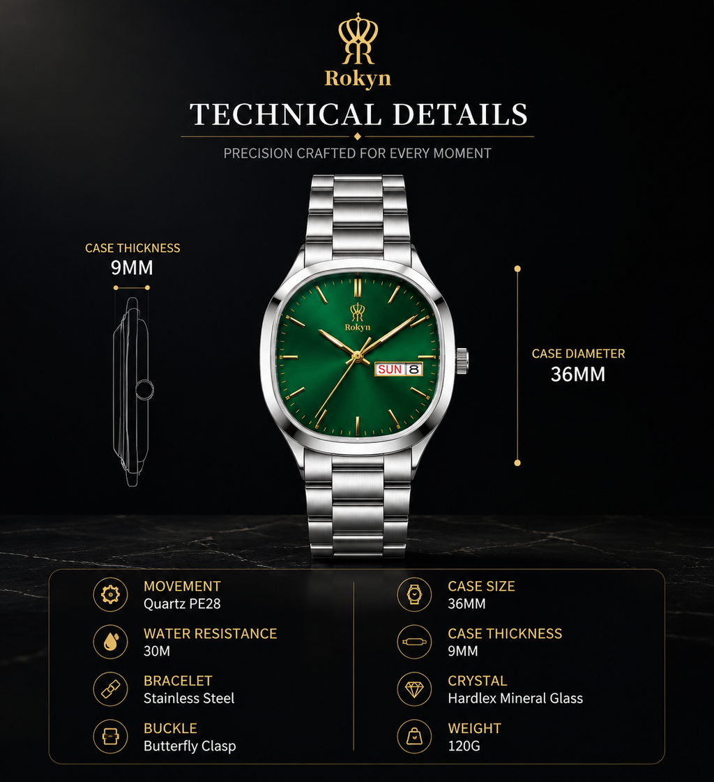 Square Women's Quartz Watch