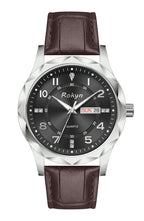 Men's Dual Calendar Leather Watch