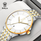 Rokyn Timeless Elegance Gold Men's Watch