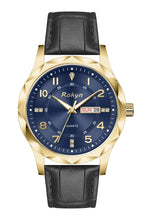 Men's Dual Calendar Leather Watch