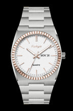ROKYN Men's Stainless Steel Quartz Business Watch – Day & Date