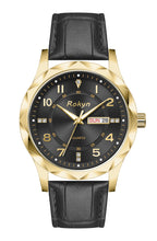 Men's Dual Calendar Leather Watch