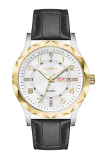 Men's Dual Calendar Leather Watch