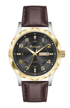 Men's Dual Calendar Leather Watch