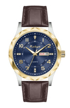 Men's Dual Calendar Leather Watch