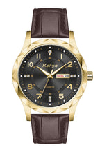 Men's Dual Calendar Leather Watch