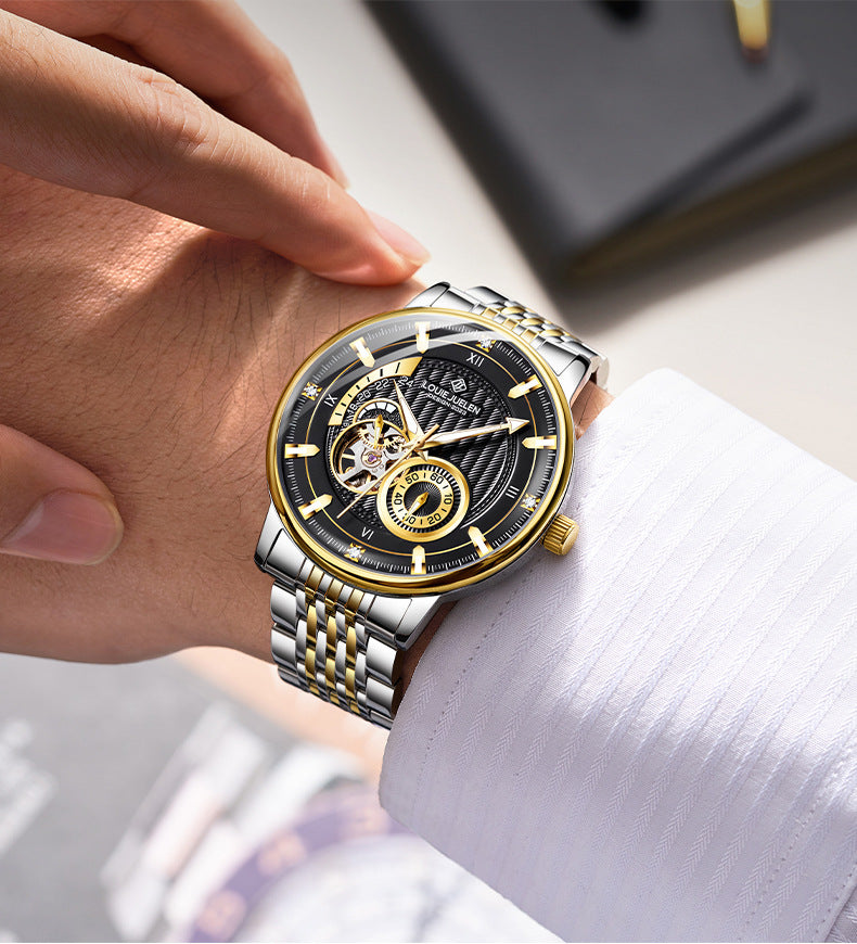 Louie Julen FLYER X1 — 42mm Automatic Skeleton Watch