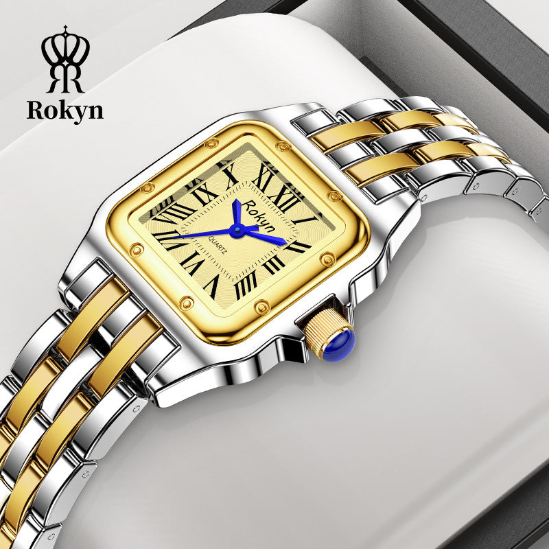 Rokyn Women's Square Quartz Watch