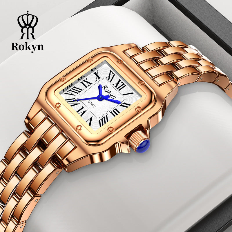 Rokyn Women's Square Quartz Watch