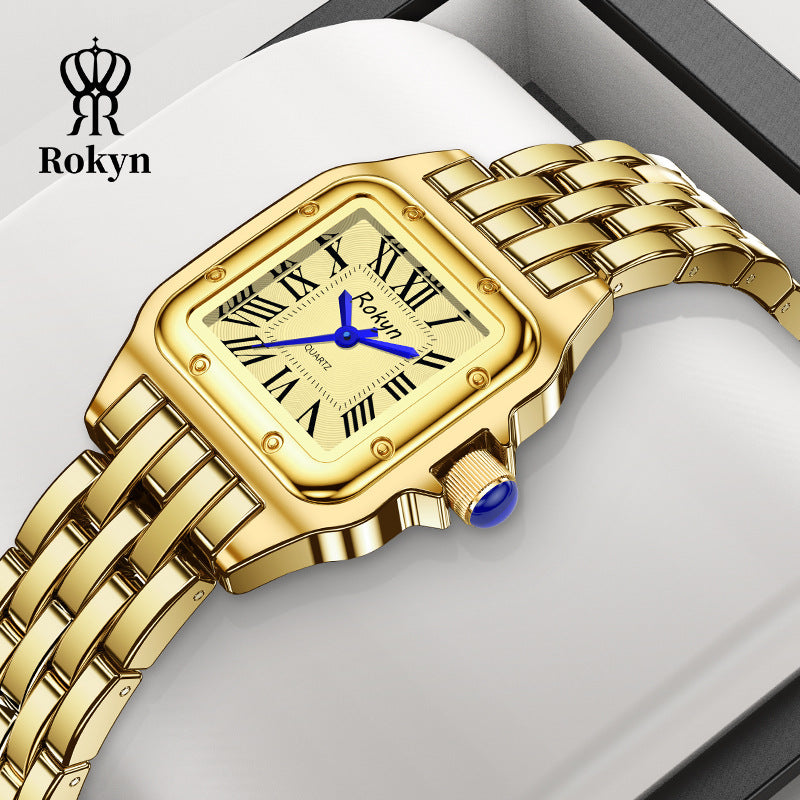 Rokyn Women's Square Quartz Watch