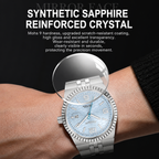 Luxury Men's Quartz Watch with Calendar