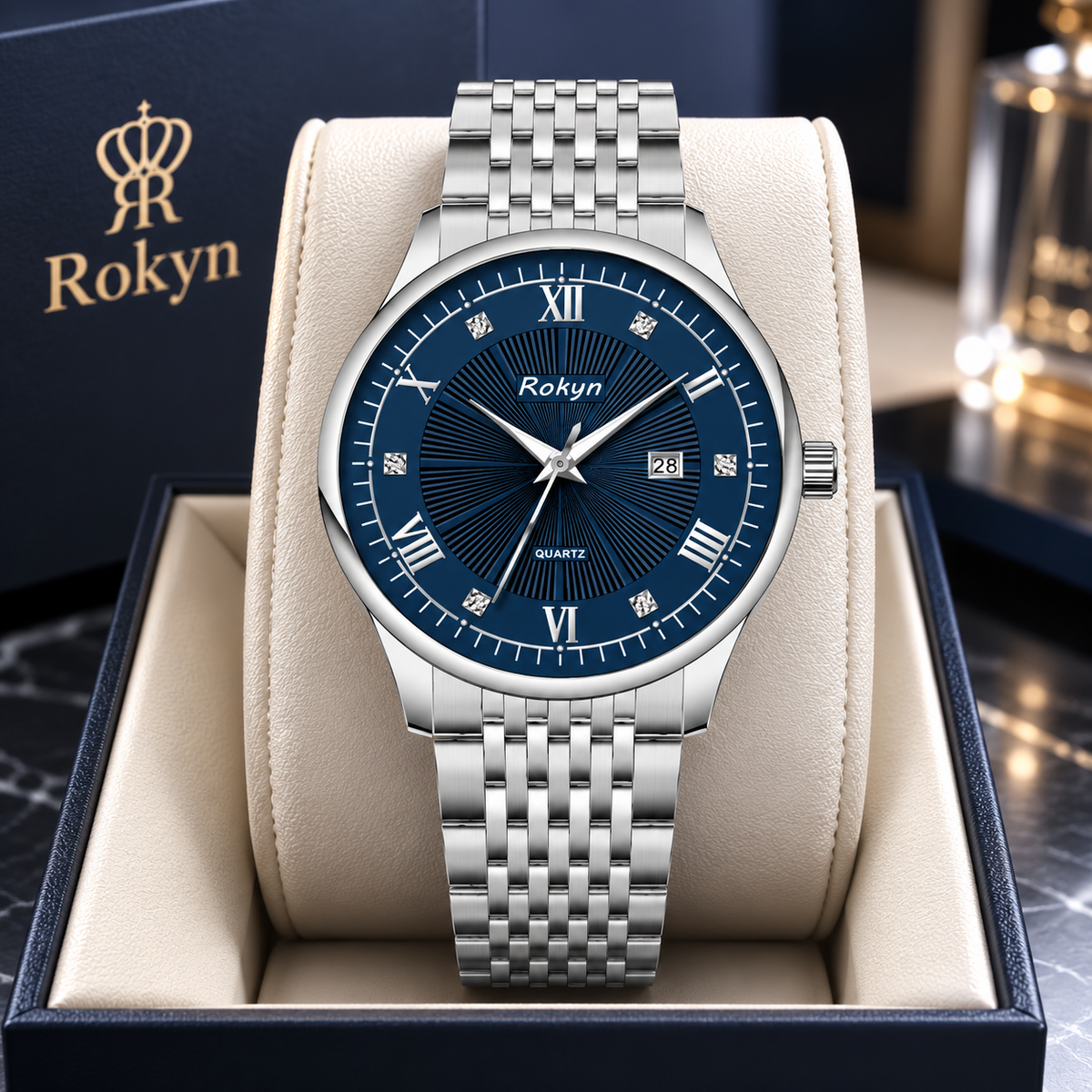 Rokyn Men's Business Quartz Watch