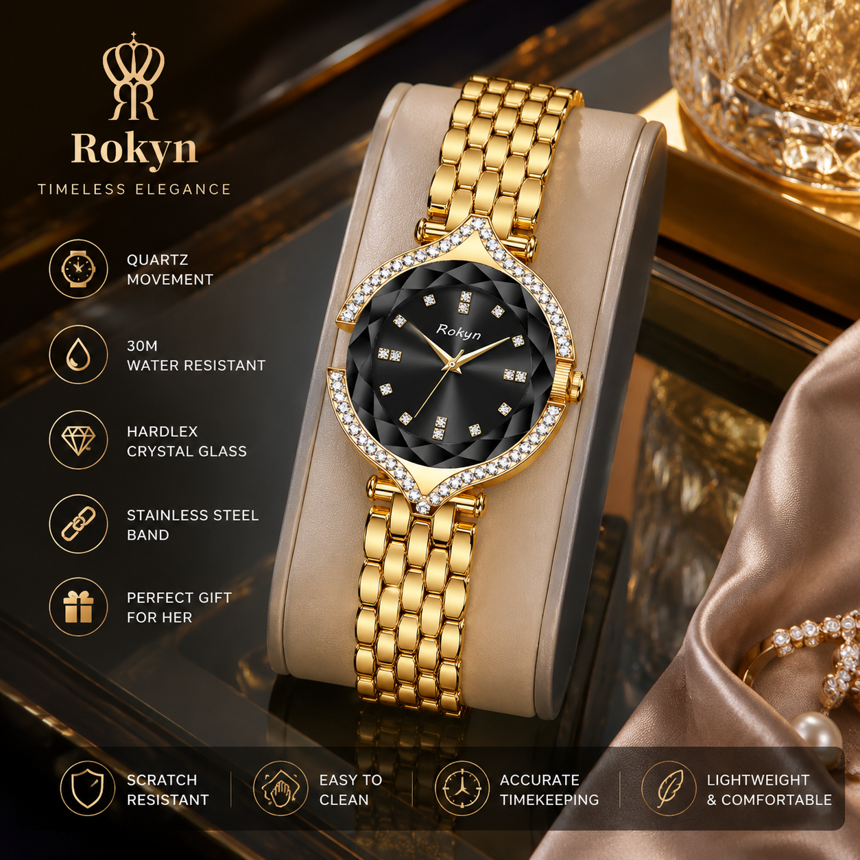 Rokyn Vintage Grace Women's Watch