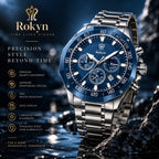 ROKYN Octagon Chronograph Watch