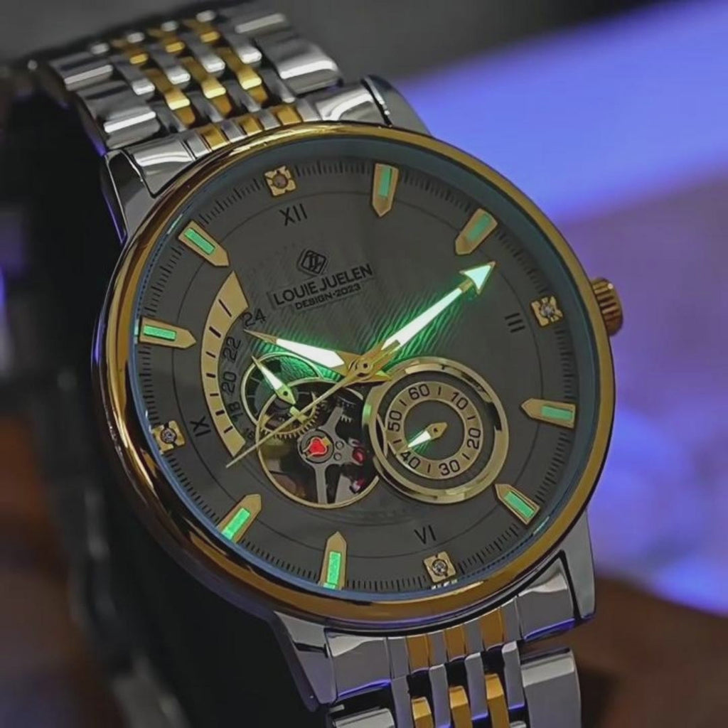 Louie Julen FLYER X1 — 42mm Automatic Skeleton Watch