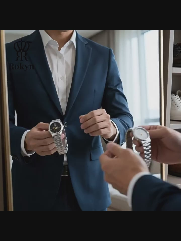 ROKYN Premium Business Quartz Watch for Men